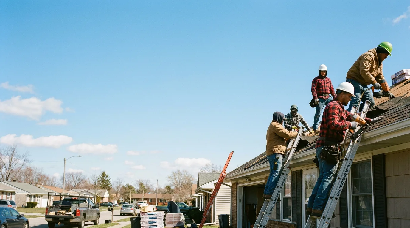 Roofing in Lake Delton, WI near me